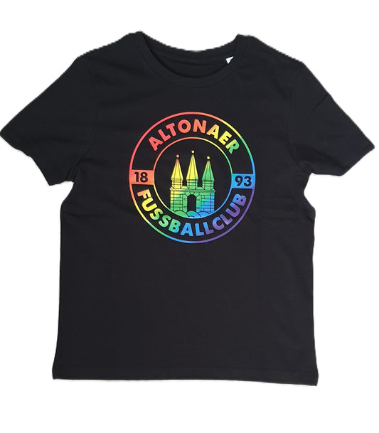 Girlie-Fitted-T-Shirt "Rainbow"