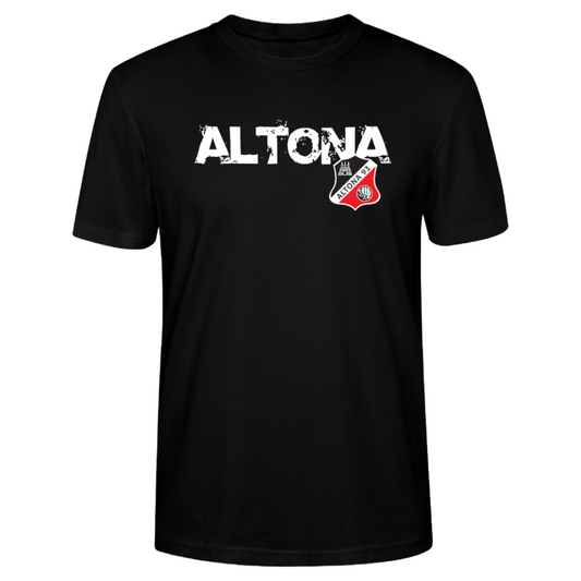 T-Shirt "ALTONA CLASSIC" (SCHWARZ)
