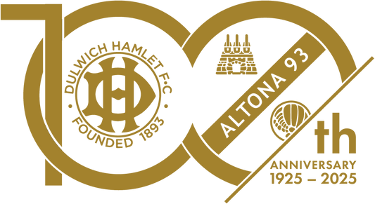 Aufnäher DHFC x AFC Anniversary (Gold-weiß)